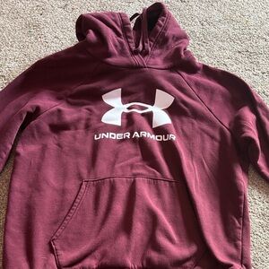 Under Armour Burgundy Hoodie
